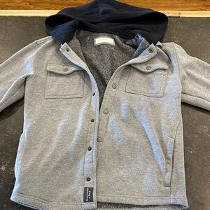 Abercrombie kids Fleece Jacket with black hood